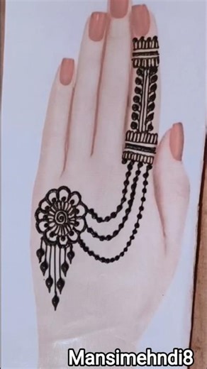 stylish and beautiful Mehandi design #henna #mehandidesigns #letestmehndi #mehndi #heenatattoodesign