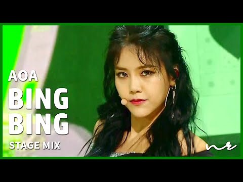 [Stage Mix] AOA (에이오에이) - Bing Bing (빙빙) [교차편집 Live Compilation 1080P/60FPS