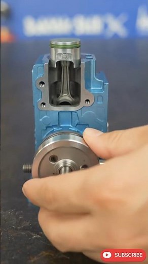 😱Gasoline 4-Stroke Engine #automobile #gasoline #viralvideo #diy