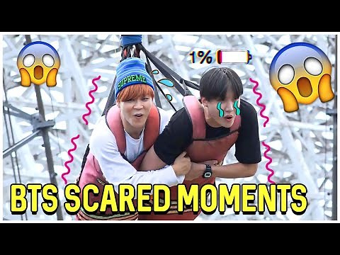 Scary BTS Experience - BTS Scared Moments