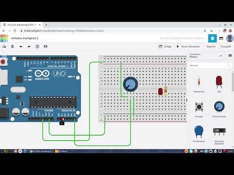 Arduino con Tinkercad 5. Entradas analógicas.
