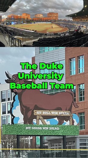 Duke University Baseball at Durham Bulls Athletic Park