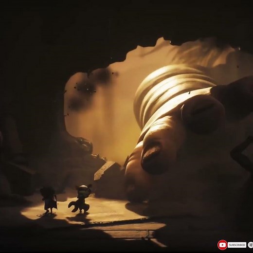 THE BIG HAND IS CHASING US! - Little Nightmares 3 Gameplay (Monster Baby Boss) 2