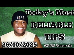 FOOTBALL PREDICTIONS TODAY 26/10/2025 SOCCER PREDICTIONS TODAY | BETTING TIPS, #footballpredictions