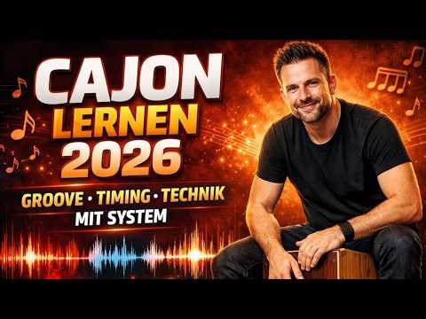 Cajon lernen 2026: Technik üben, die im Groove funktioniert