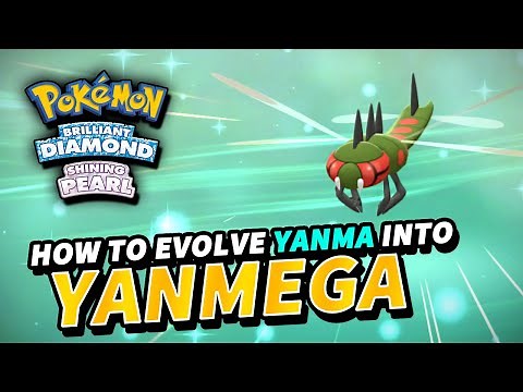 How to evolve YANMA into YANMEGA | Pokemon Brilliant Diamond & Shining Pearl