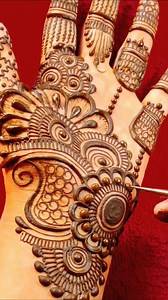 183K views · 2.3K reactions | Most amazing beautiful mehndi design for front hand #mehndidesign #hennaart #creativity #mehandilove #mehediartistbd | Mehndi Vibes | Facebook