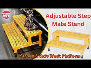 Elevate Your Workspace with Adjustable Stepmate Stands | Certified MTP