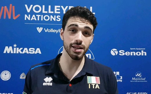 【拉维亚】VNL 意大利2-3日本 赛后采访