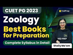 Zoology Best Books | Zoology Preparation | CUET PG 2023 | VedPrep Biology Academy