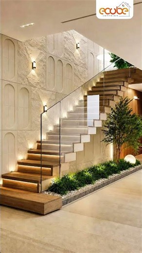 10 Mind-Blowing Wall Design Ideas for Your Staircase! 😱✨ | Ecube Interior