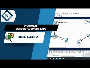 ACL Lab 2 | CISCO Packet Tracer | Video # 43