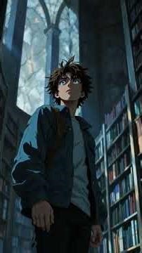 I found a shelf that shouldn't exist... 📚🚫 #shorts #mystery #paranormal #anime #reels