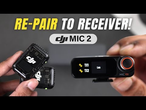 Re-Pair DJI Mic 2 Transmitters to Original Receiver!