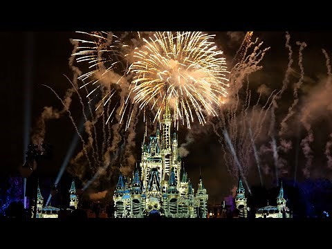 Magic Kingdom Halloween Fireworks - Disney's Not-So-Spooky Spectacular in 4K -Walt Disney World 2025