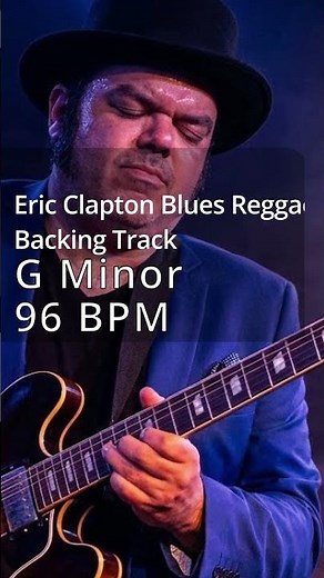 Eric Clapton Blues Style Backing Track – Practice Now #guitarpractice #bluessoloing #musictraining