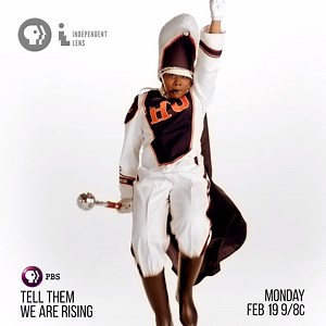 Jordan Washington, Drum Major of Howard University’s Showtime Marching Band. Tell Them We Are Rising - Monday, Feb 19 on Independent Lens | PBS. | Independent Lens | PBS