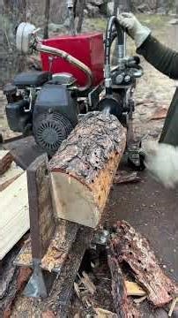 Custom Log Splitter Saves Time!