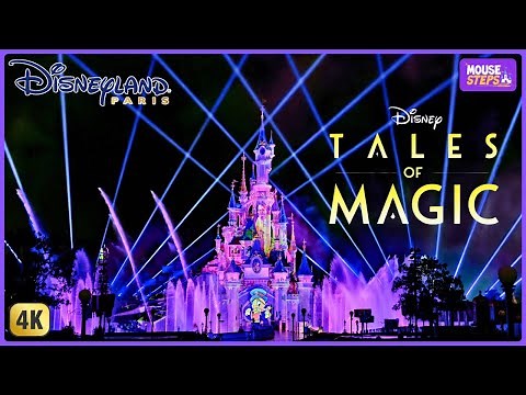 "Disney Tales of Magic" Full Show at Disneyland Paris - Nighttime Spectacular w/Drones, Fireworks