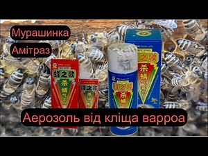 How does the Varroa Destructor anti-mite spray work?