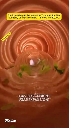 The Expanding Air Pocket Inside Your Intestine That Suddenly Changes the Flow — $3,100 to $32,000