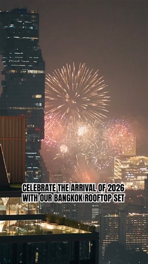 2025 is drawing to a close - celebrate the arrival of 2026 with our Bangkok Rooftop set. 🎉✨