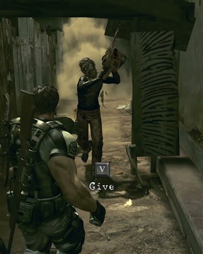 Chris & Sheva Face the Chainsaw Man | Resident Evil 5