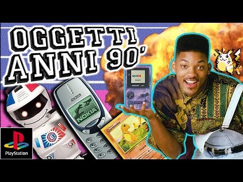 25 OGGETTI PAZZESCHI DEGLI ANNI 90 / 2000
