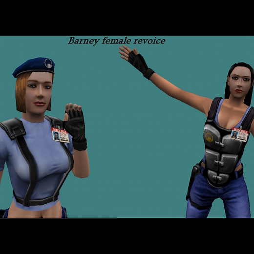 Barney Full revoice addon - Half-Life