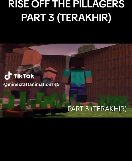 Escape and Alliance in Minecraft Animation