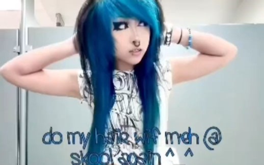 [教程]💙Scene hair tutorial