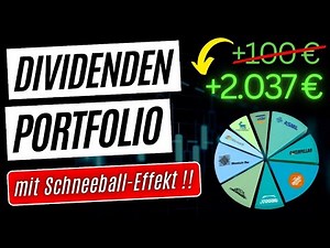 How to build a mega dividend portfolio! (with little money)