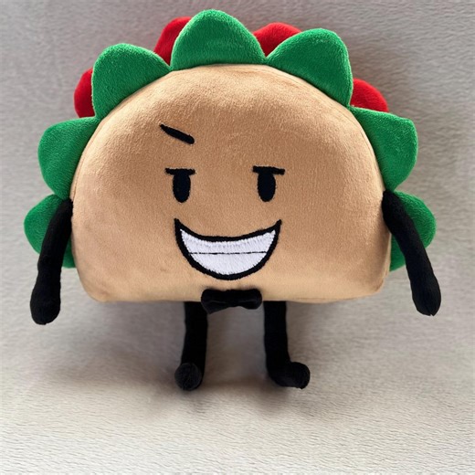 Handmade Plush Taco . Fan Made Toy.cute Cartoon Character Stuffed Plush Toy. Unique Plush Gift. - Etsy Canada