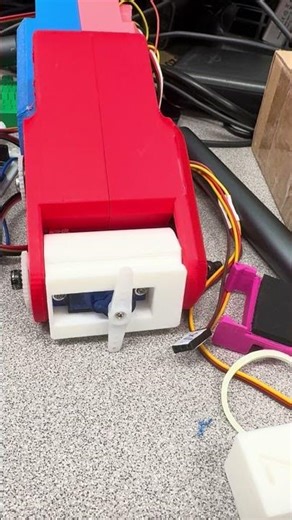 Robot Arm Assembly #3dprinted #robot #robotArm #engineering #STEM #Arduino #AI #NoireSTEMinist