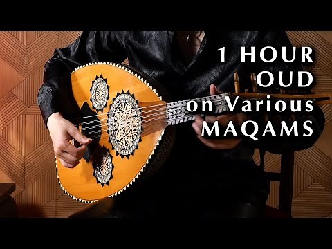 1 Hour Oud Ambient on Various Maqams (Arabic melodic modes) - Flower Meadow