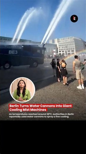 🥵 This Isn't Artificial Rain… It's a Smart Way to Beat Extreme Heat! 💦🌡️