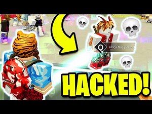 HACKING OTHER ROBLOX PLAYERS!! (Roblox Hackr)