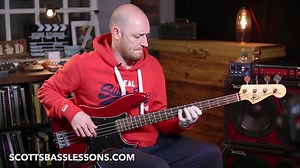 9.5K views · 231 reactions | Here's a bass line I transcribed from Michael League Plays Music: | ScottsBassLessons.com | Facebook