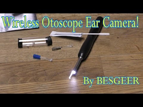 Wireless Otoscope Ear Camera! By BESGEER