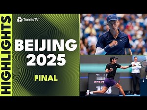 Jannik Sinner vs Learner Tien For The Title 🏆 | Beijing 2025 Highlights Final