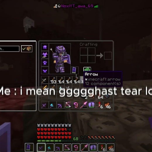 [ Minecraft ] Gaster Tear ? #minecraft #undertale #gaster