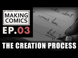 The Creation Process of Making Comics