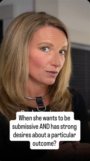 Your fear of how something will feel is almost always worse than how it actually feels. This is one of the biggest traps submissives fall into. You have a preference. He makes a different choice. And immediately your nervous system starts catastrophizing about how bad this is going to be. But here’s what you’re missing: that panic isn’t about the actual experience. It’s about your projection of the experience. Most of the time, when you actually let yourself have the experience instead of fighti