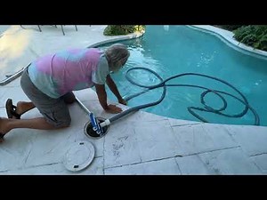 How to fill your pools vacuum hose with water