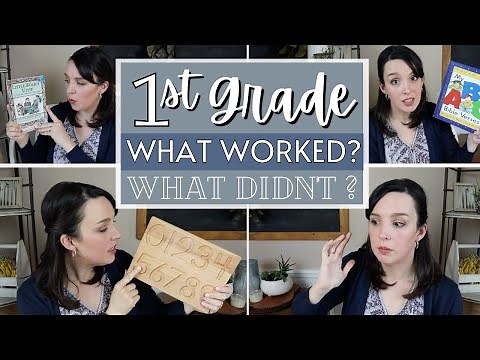 FIRST GRADE HOMESCHOOL End of Year Wrap Up | 1st Grade Homeschool Curriculum Review