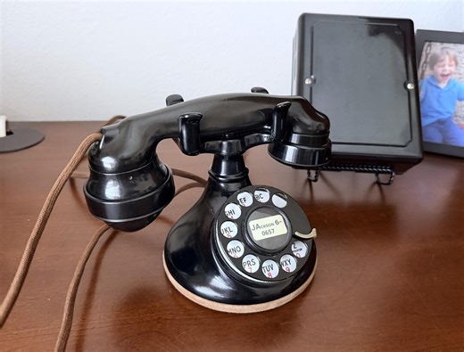 Beautifully Restored Western Electric Model 102 Round B1 Base Rotary Phone With Subset Fully Functional - Etsy