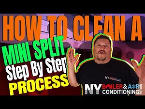 Step-by-Step Guide: How to Clean a Mini Split Air Conditioning Unit | Tips by Louie the Boiler Man