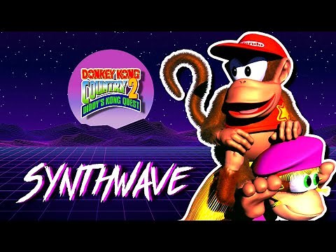 Stickerbrush Symphony | Donkey Kong Country 2 [SYNTHWAVE REMIX]