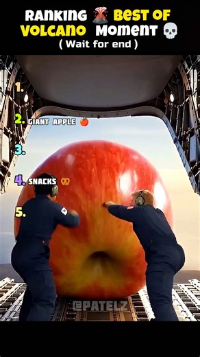 Ranking best of volcano moment 💀 || part 2 #ranking #shorts