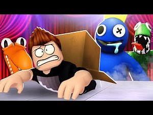 ZABAWKI CHCĄ MNIE ZŁAPAĆ... w ROBLOX! (Rainbow Friends)